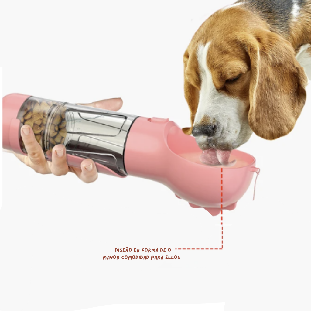 BEBEDERO 4 EN 1 PARA MASCOTAS