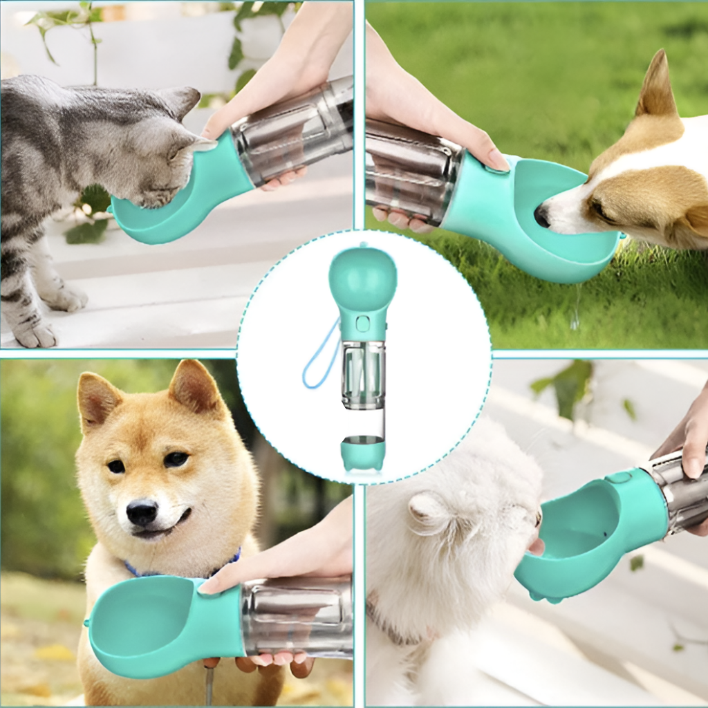 BEBEDERO 4 EN 1 PARA MASCOTAS