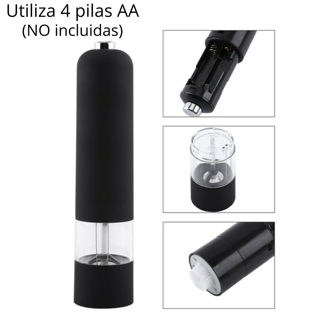TRITURADORA DE SAL Y PIMIENTA x2 Unidades