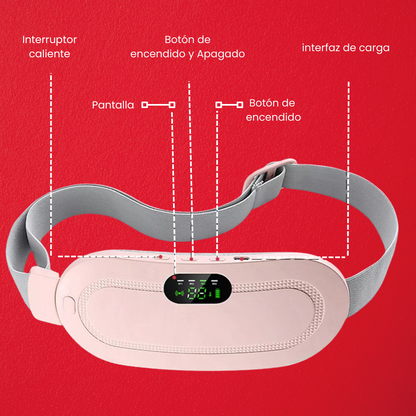 CINTURÓN TERMICO ALIVIO DE DOLORES + MASCARILLA VAGINAL RESTAURADORA