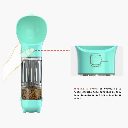 BEBEDERO 4 EN 1 PARA MASCOTAS