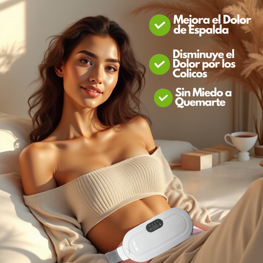 CINTURÓN TERMICO ALIVIO DE DOLORES + MASCARILLA VAGINAL RESTAURADORA